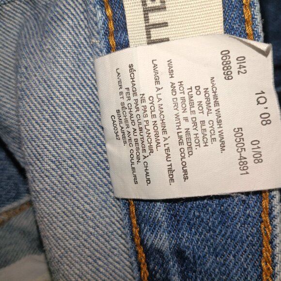 Levis Men Jeans Regular Fit 34x32 - Picture 4 of 5